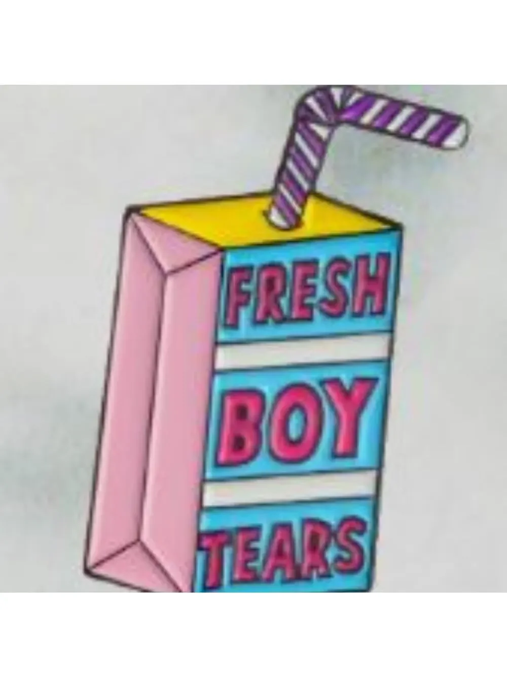 Fresh Boy Tears Pin Brooch